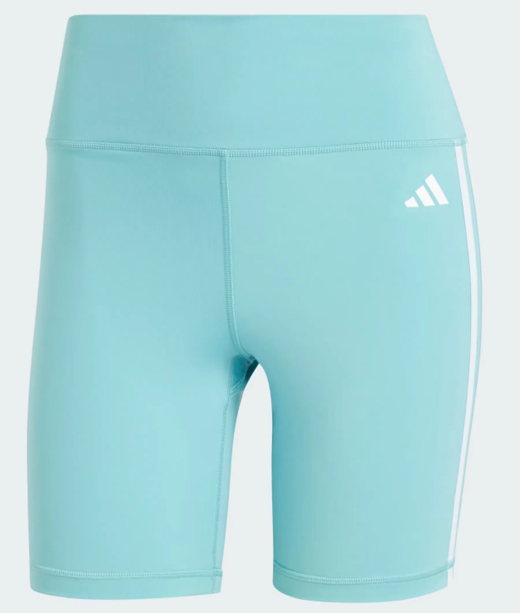 Training Essentials 3-Stripes High-Waisted Korte Legging
